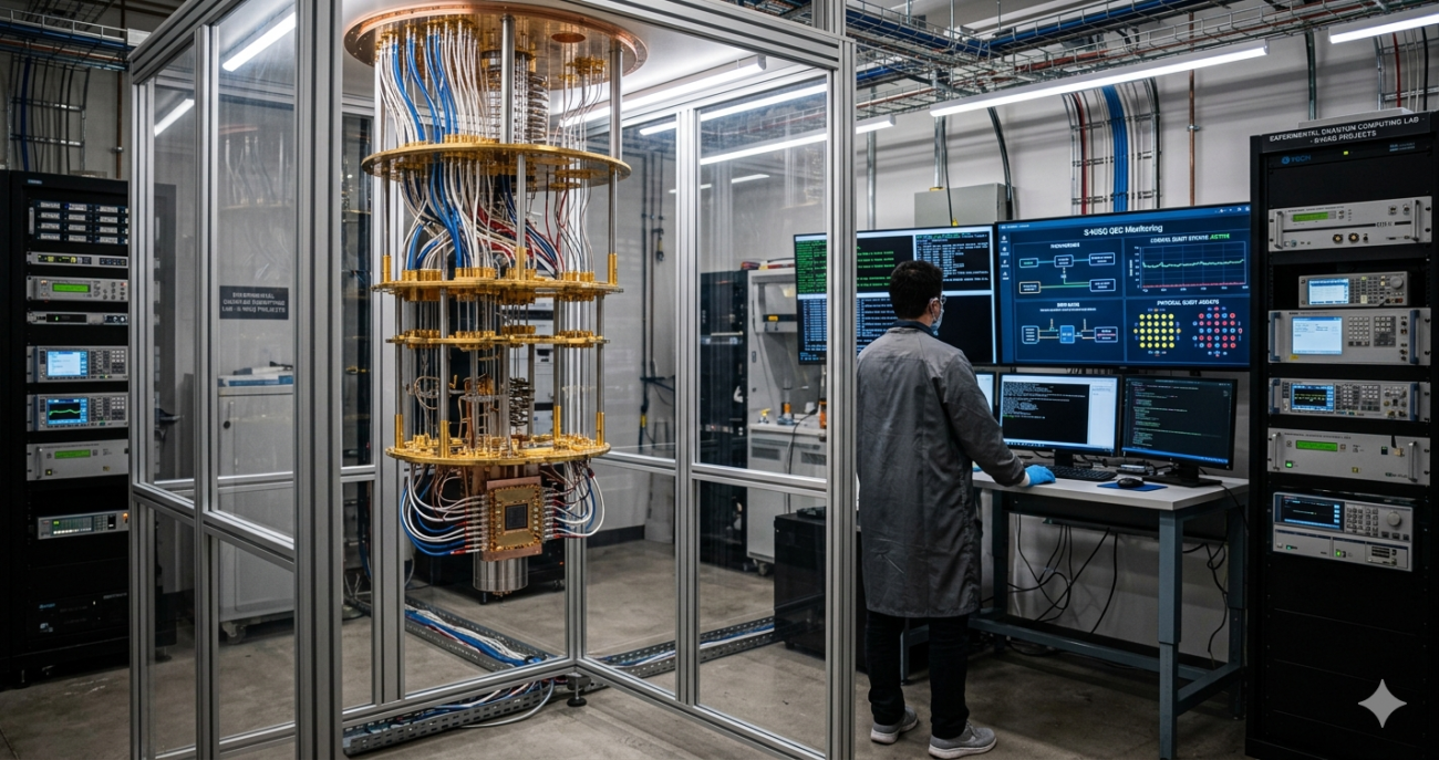 s-nisq quantum error correction