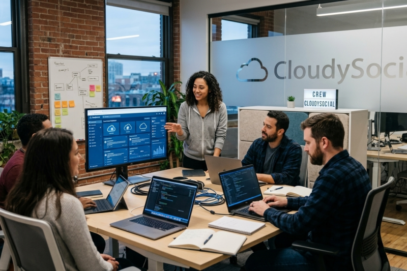 Crew CloudySocial: A Complete Guide to Modern Collaborative Digital Growth Systems