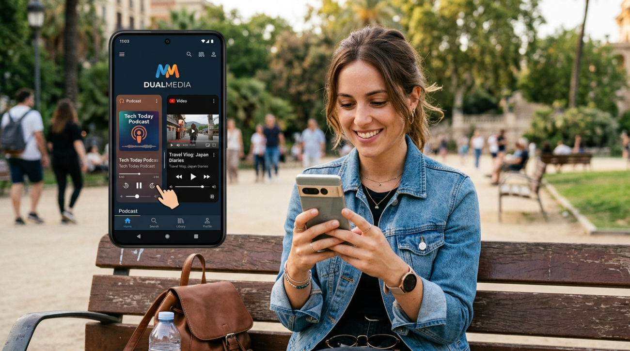 Application Mobile DualMedia